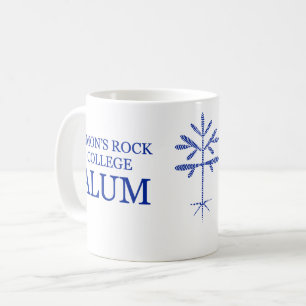 Standard Size "SRC Alum" Mug with Blue Sapling