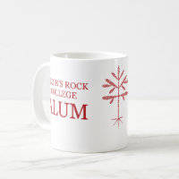 Standard size "SRC Alum" Mug with Red Sapling