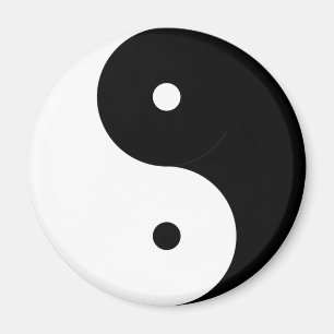 Standard Yin Yang by Kenneth Yoncich Magnet