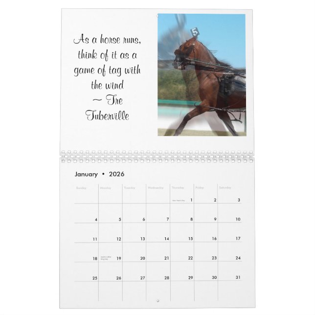 Standardbred Harness Racing Calendar 2013 (Jan 2026)