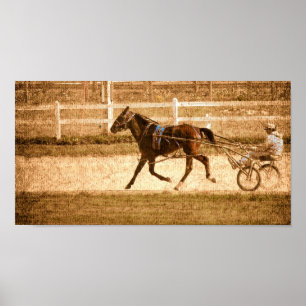 Standardbred Racing Poster