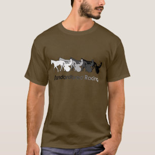 Standardbred Racing Silhouette T-Shirt