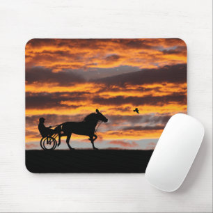 Standardbred Trotting Racehorse Mousepad