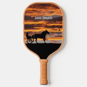 Standardbred Trotting Racehorse Pickleball Paddle