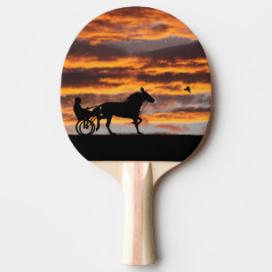 Standardbred Trottring Racehorse Ping Pong Paddle