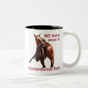 Standardbreds Rule Two-Tone Coffee Mug