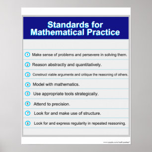 Standards for Mathematical Practice Poster