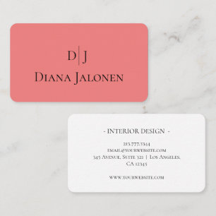Standart Momo Peach Business Card