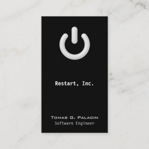 Standby (On / Off Button) Business Card