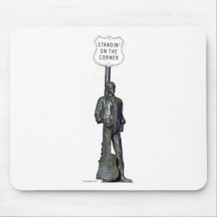 Standin' on "THE" Corner! in Winslow Arizon Mouse Mat