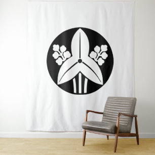 Standing arrowhead in rice cake Tapestries