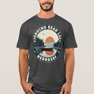 Standing Bear Lake Nebraska Sunset T-Shirt