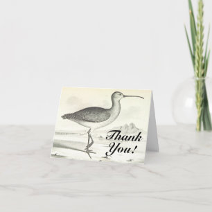 Standing Bird "Thank You!" Greeting Card