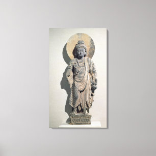 Standing Bodhisattva Maitreya, 3rd century Canvas Print