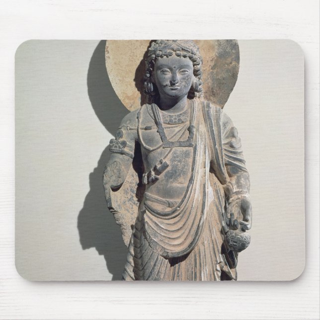Standing Bodhisattva Maitreya, 3rd century Mouse Mat (Front)
