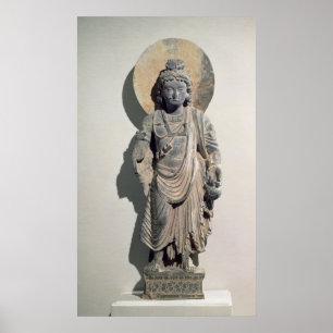 Standing Bodhisattva Maitreya, 3rd century Poster