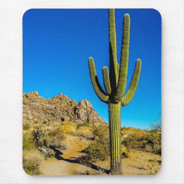 Standing Cactus Mouse Mat (Front)
