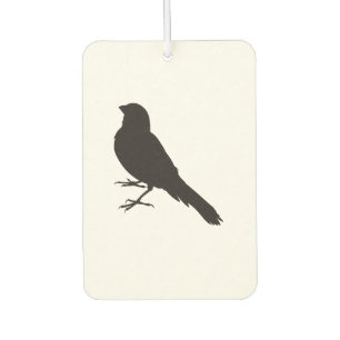 Standing Canary Bird Car Air Freshener