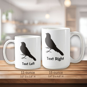 Standing Canary Bird Coffee Mug