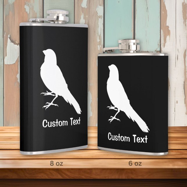 Standing Canary Bird Hip Flask (Creator Uploaded)