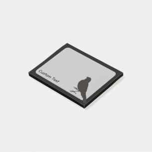 Standing Canary Bird Post-it Notes