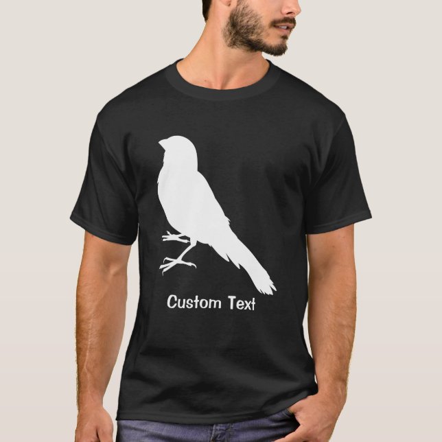 Standing Canary Bird T-Shirt (Front)