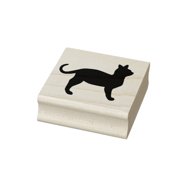 Standing Cat Art Stamp (Stamp)