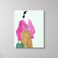 Standing Fashion Figure - Polka Dot Top