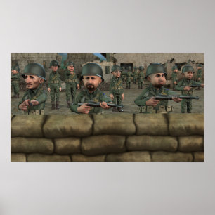Standing Guard - Small Poster