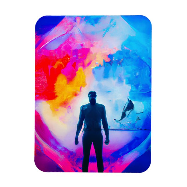 Standing in Colours Magnet (Vertical)