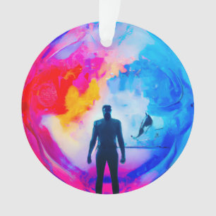 Standing in Colours Ornament