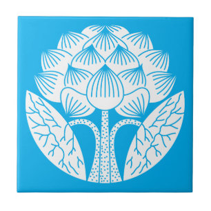 Standing Lotus flower Tile