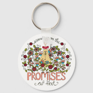 Standing on God's Promises Key Chain