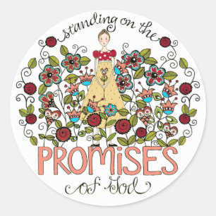 Standing on God's Promises Stickers