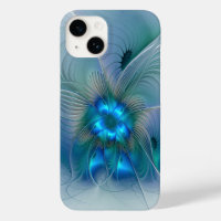 Standing Ovations, Abstract Blue Turquoise Fractal