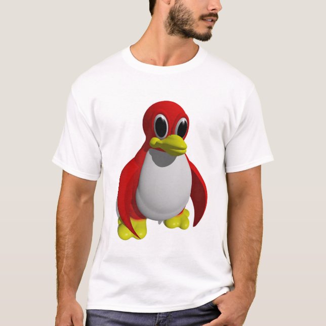 Standing Penguin (front & back) T-Shirt (Front)