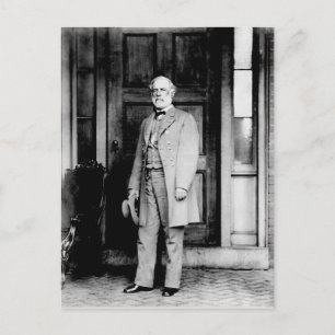 Standing Portrait of General Robert E. Lee Postcard