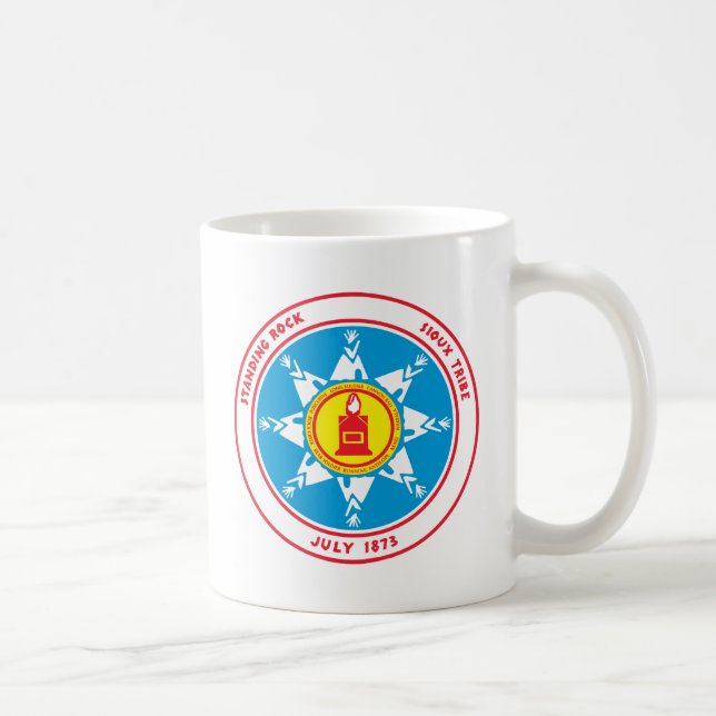 Standing Rock tribe logo Coffee Mug (Right)