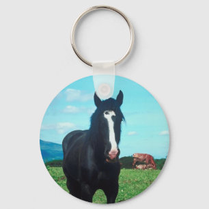 Standing Shire Key Ring