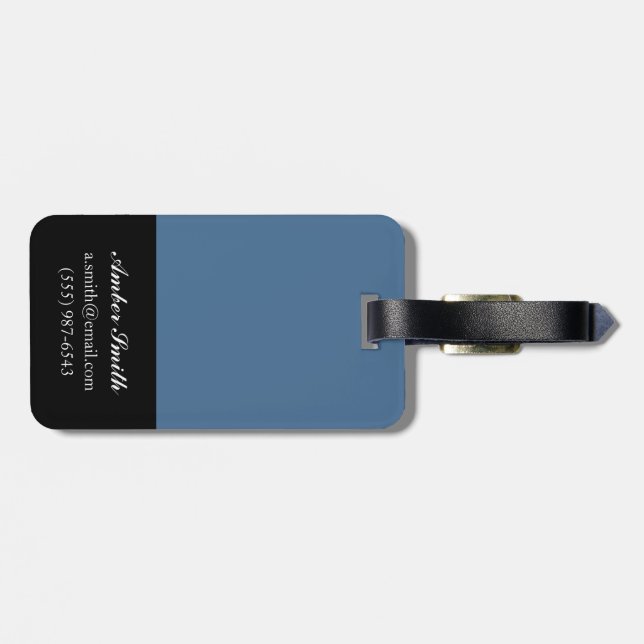 Standing Stones II Luggage Tag (Back Horizontal)