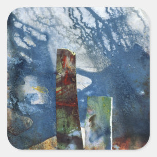 Standing Stones II Square Sticker