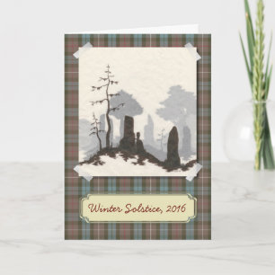 Standing Stones Solstice / Holiday Card