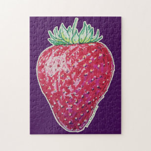 Standing Strawberry Jigsaw Puzzle