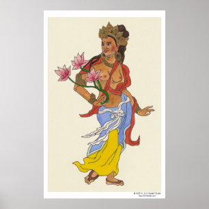 Standing Tara Poster