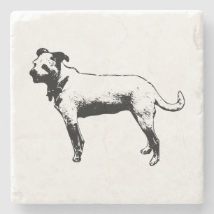 Standing Terrier Mix Coaster