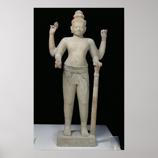 Standing Vishnu Poster (Front)