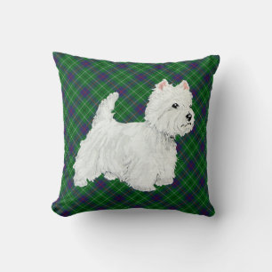 Standing Westie Cushion