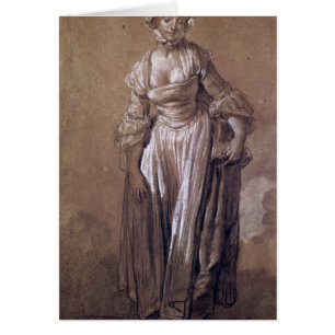 Standing Young Girl