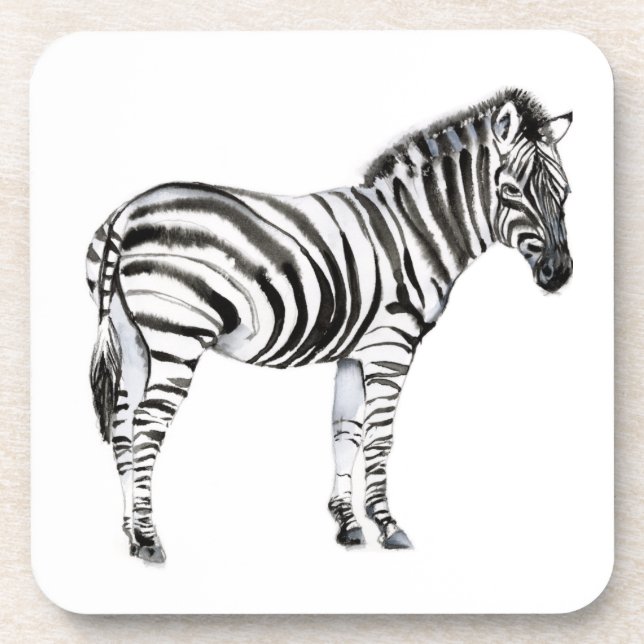 Standing Zebra Coaster (Front)