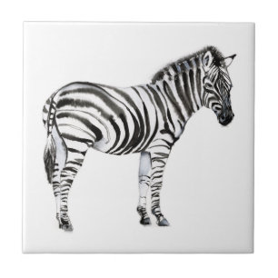 Standing Zebra Tile
